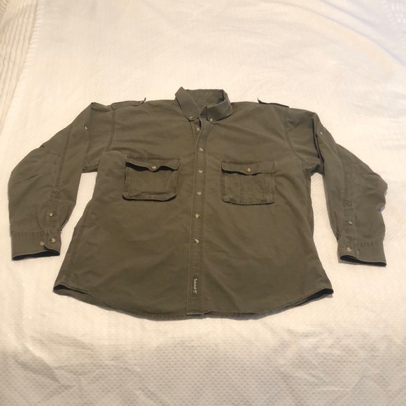 Timberland Weathergear Button Down Shirt Mens Size L - Picture 14 of 15